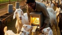 10 Bakri Se 1 Saal Me ₹2 Lakh? 💰 Goat Farming Profit#GoatFarming #BakriPalan #BusinessIdea