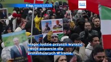 Demonstracje w głównych miastach Europy na znak solidarności z protestami w Iranie