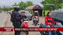 Laga Persib lawan Persija, Polisi Sekat Bobotoh Tak Bertiket di Area Stadion GBLA Bandung