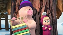 Maşa İle Koca Ayı 🥶 Dondurucu Bir Sabah 🧣❄️ Masha and the Bear Turkey
