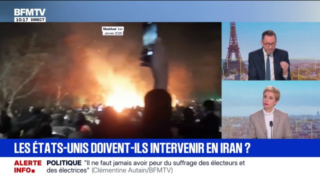 Iran: Je n'ai aucune confiance en Donald Trump pour libérer les peuples , affirme Clémentine Autain, députée Écologie et Social