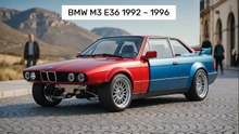 BMW M3 Evolution From E30 to G80 - A Complete Transformation (1985-2021)