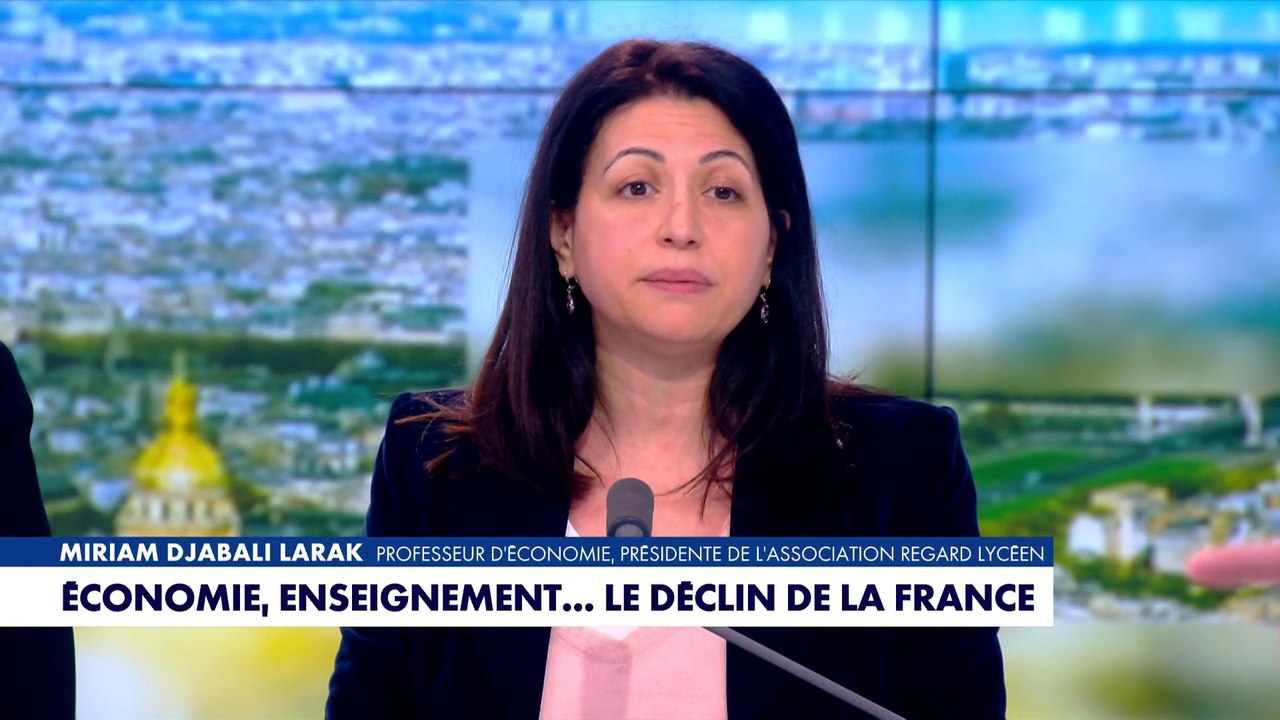 Miriam Djabali Larak sur le déclin de la France : «Le déclassement est là depuis longtemps»
