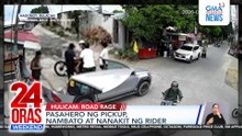 Pasahero ng pickup, nambato at nanakit ng rider | 24 Oras Weekend