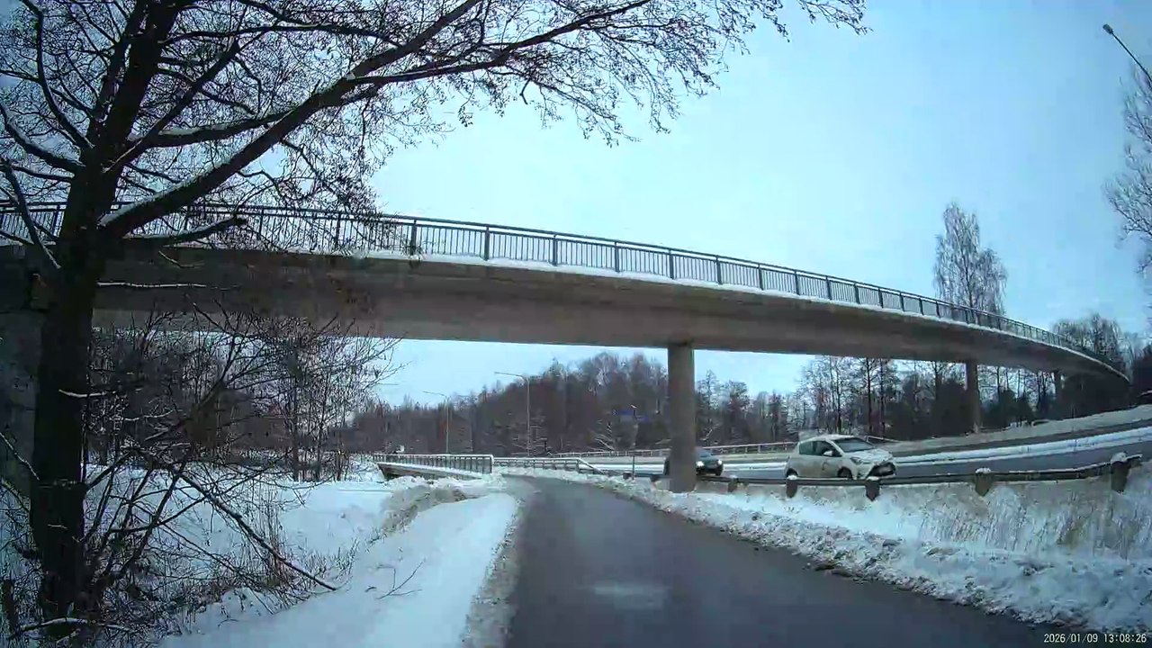 På väg till NetoNet och sen mot Centrum i Örebro 9 Jan. 2026