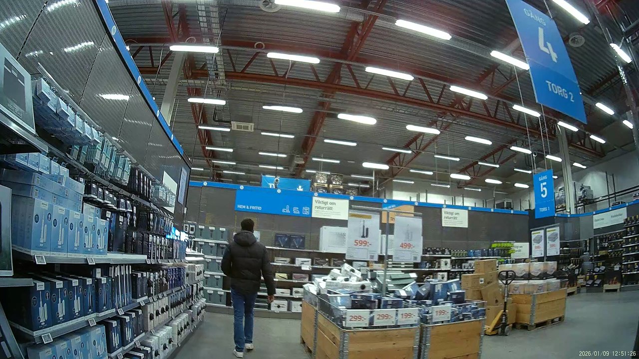 På väg till NetoNet och sen mot Centrum i Örebro 9 Jan. 2026