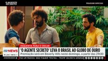 Brasil disputa três categorias no Globo de Ouro com "O Agente Secreto"