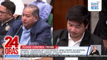 Ex-DPWH engrs “recantation” on Blue Ribbon cmte’s Jan. 19 agenda | 24 Oras Weekend