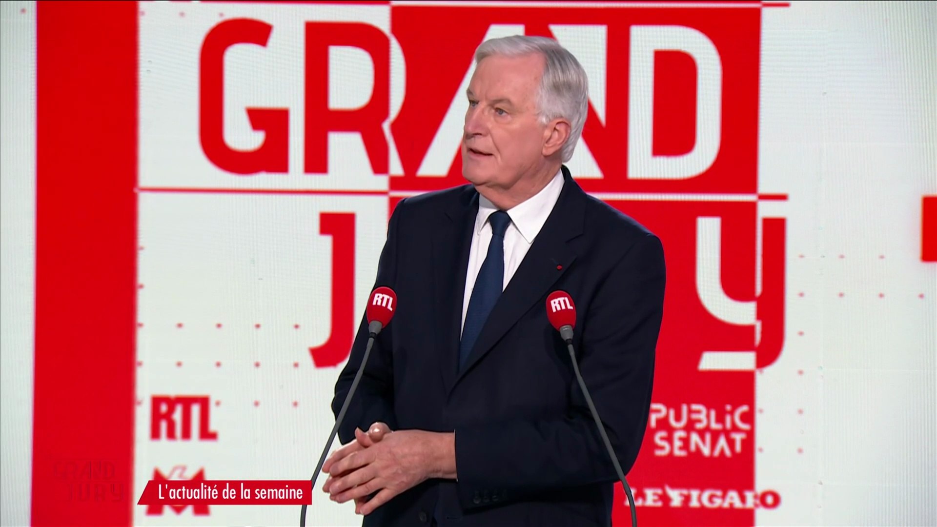 L'invité du Grand Jury : Michel Barnier