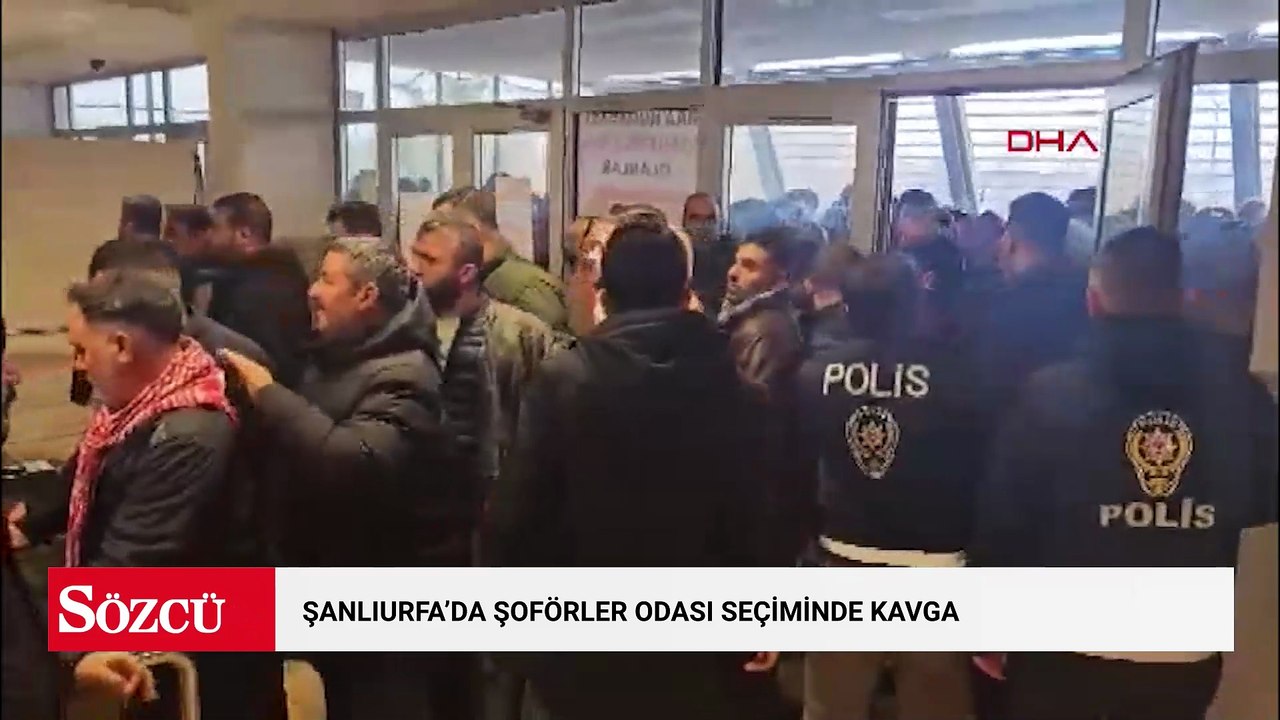 Şanlıurfa’da şoförler odası seçiminde kavga: 6 yaralı