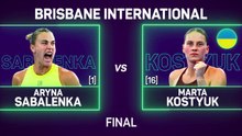 Sabalenka secures back-to-back Brisbane International titles