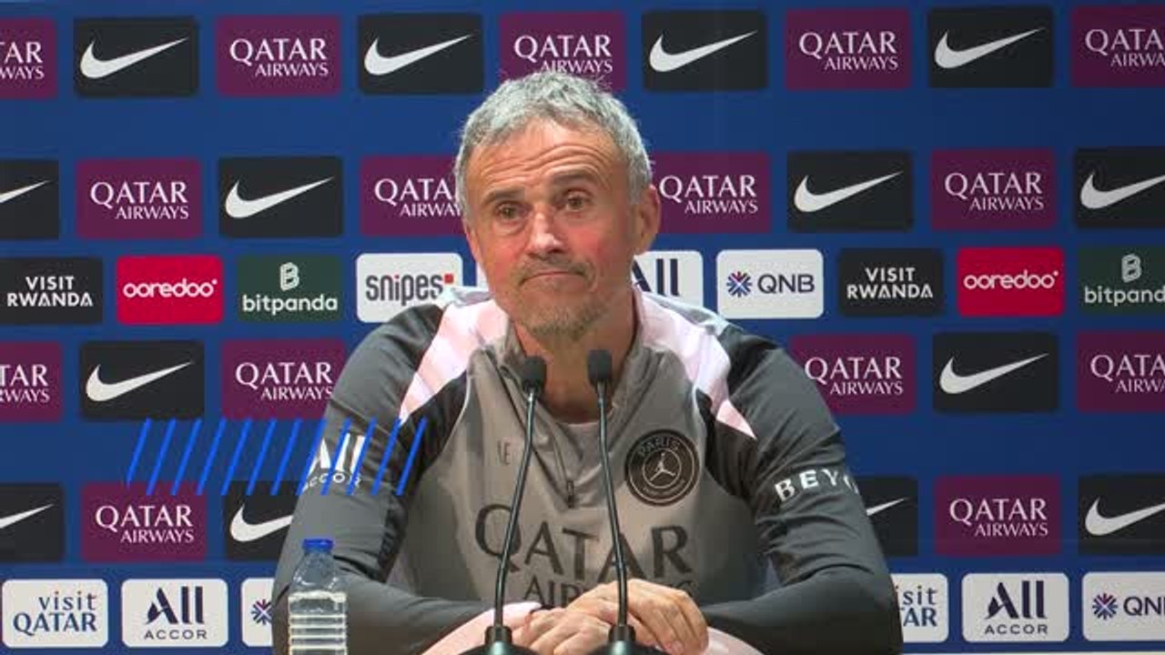PSG - Luis Enrique ne souhaite pas évoquer l'avenir de Dembélé