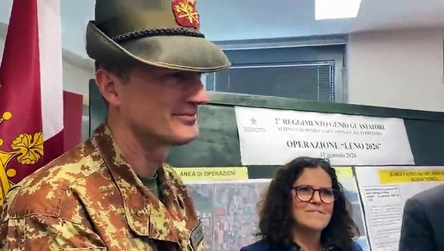 Il colonnello: Disinnesco complesso, ma tutto ? andato bene . Le autorit?: Ottima collaborazione fra istituzioni