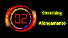 Timer stretching 8x15 seconds / Alongamento