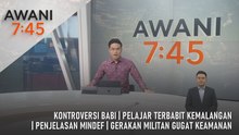 AWANI 7:45 [11/1/2026] – Kontroversi Babi | Pelajar Terbabit Kemalangan | Penjelasan MINDEF | Gerakan Militan Gugat Keamanan