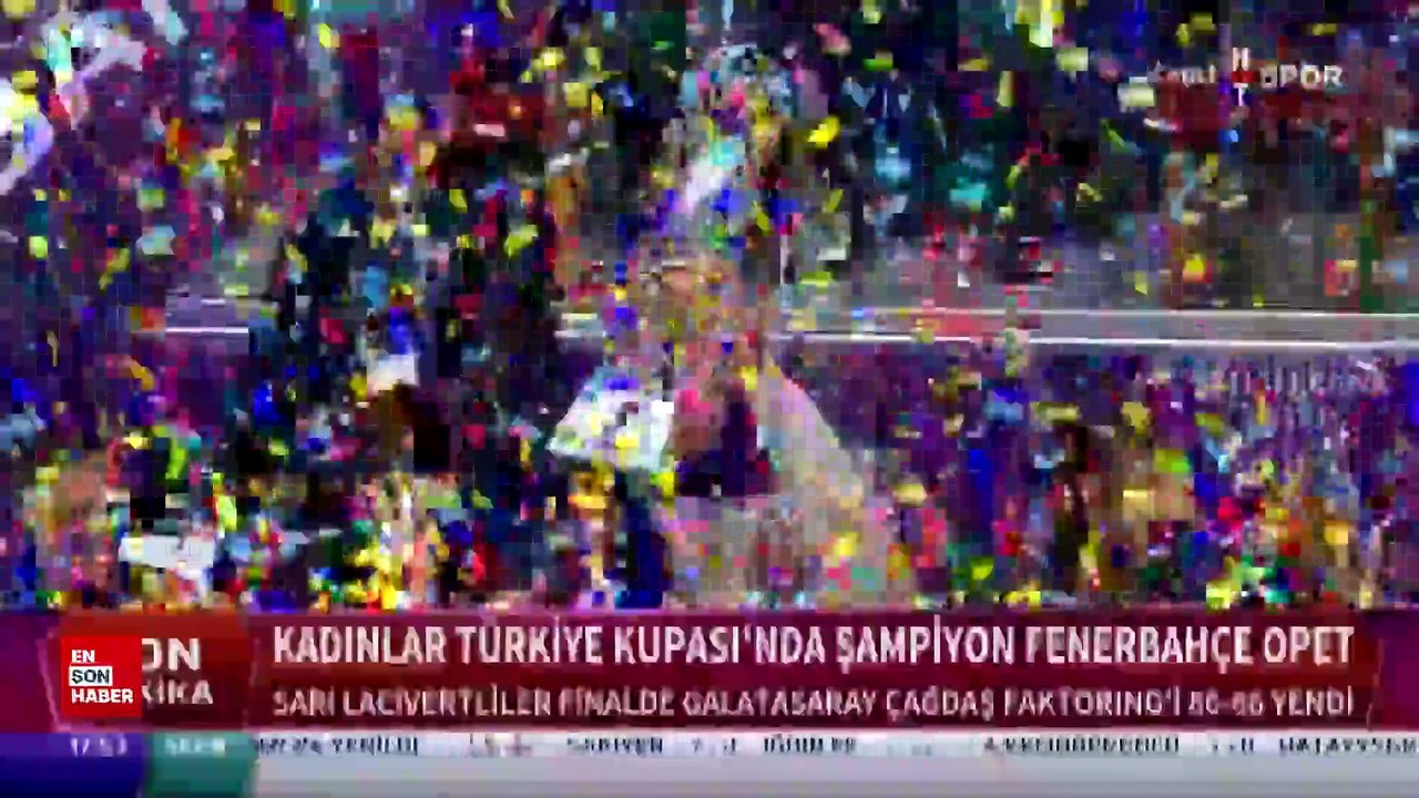 Galatasaray'ı yenen Fenerbahçe, Türkiye Kupası'nı kazandı