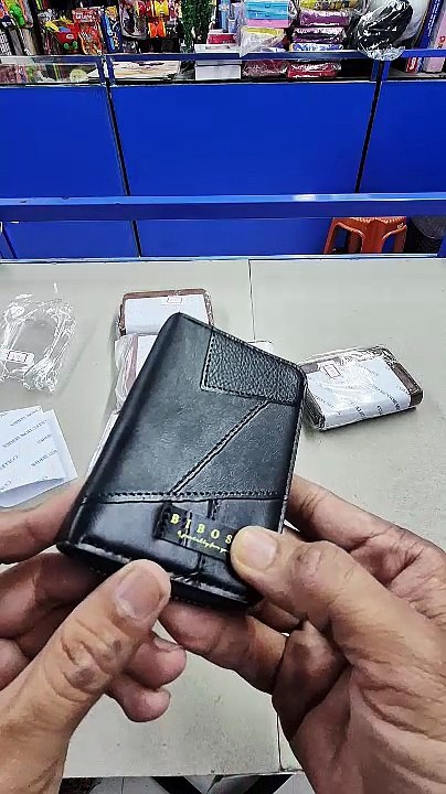 Single Button PU Card Holder Review | Slim & Stylish Wallet Organizer