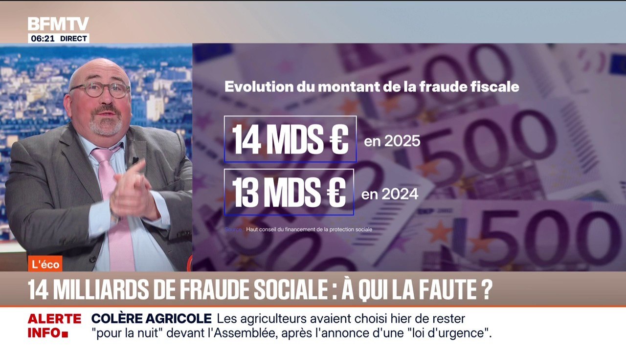 ÉDITO - La fraude sociale se chiffre à 14 milliards d'euros en 2025