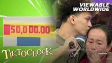 TiktoClock: Binatilyong naka-JACKPOT, alay ang premyo sa ina!