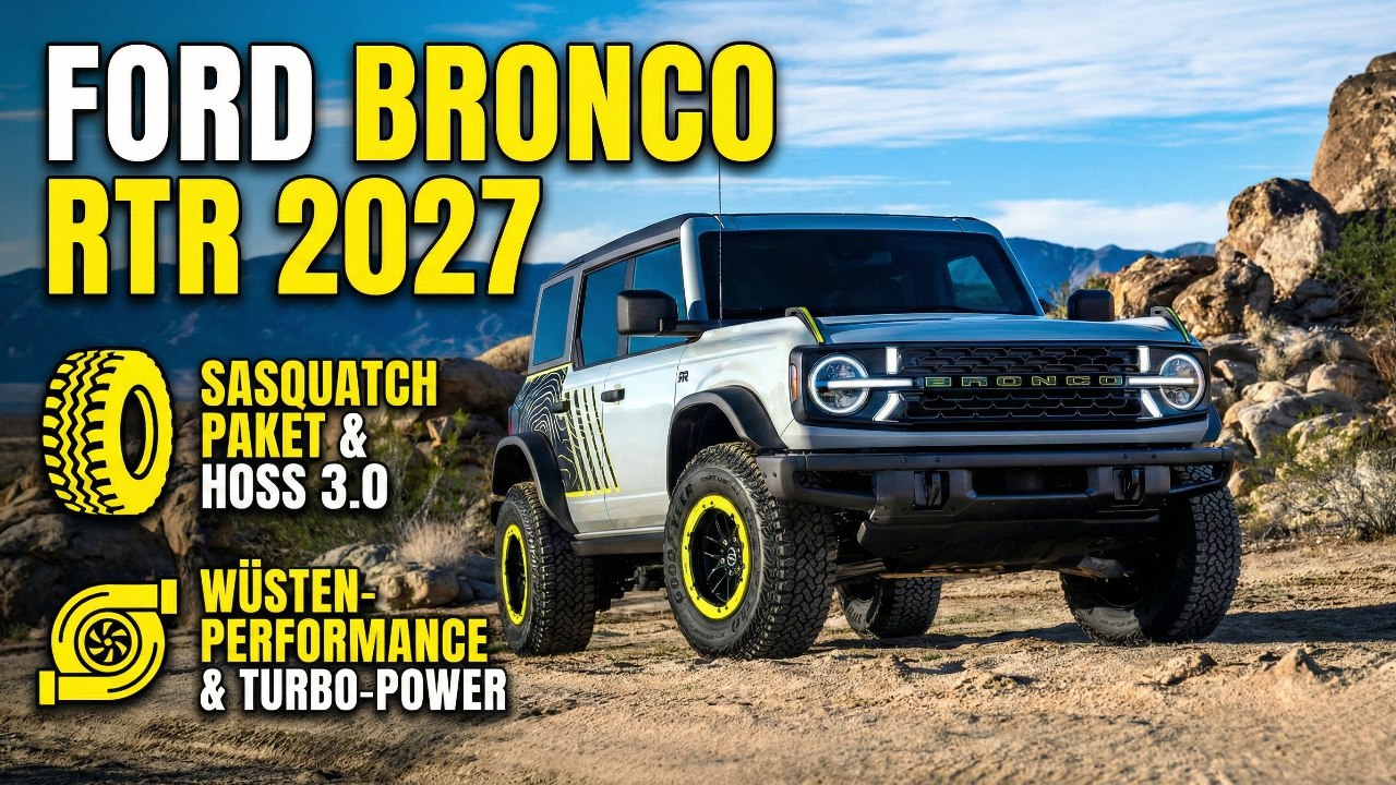 2027 Ford Bronco RTR: Raptor-Vibes zum fairen Preis