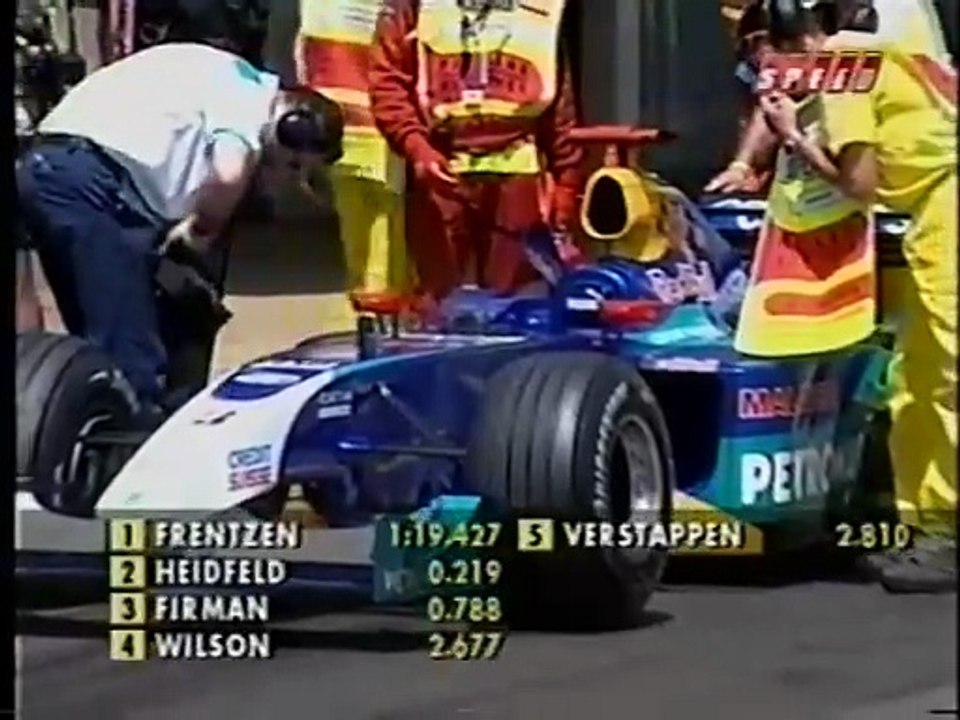2003 Spanish GP Saturday Qualifying