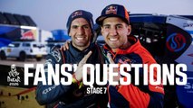 Dakar 2026 - Stage 7 - The Fan Question to Benavides