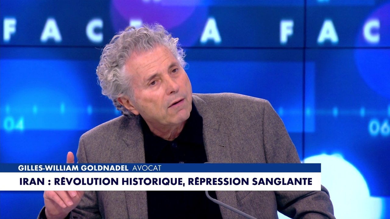 Gilles-William Goldnadel : «Le monde médiatique a foutu une paix royale à la République islamique»