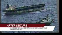 After seizure, images show U.S. Coast Guard ship escorting tanker Bella I