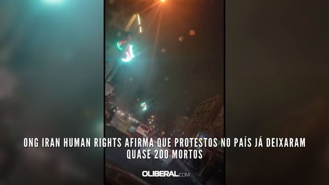 ONG Iran Human Rights afirma que protestos no país já deixaram quase 200 mortos