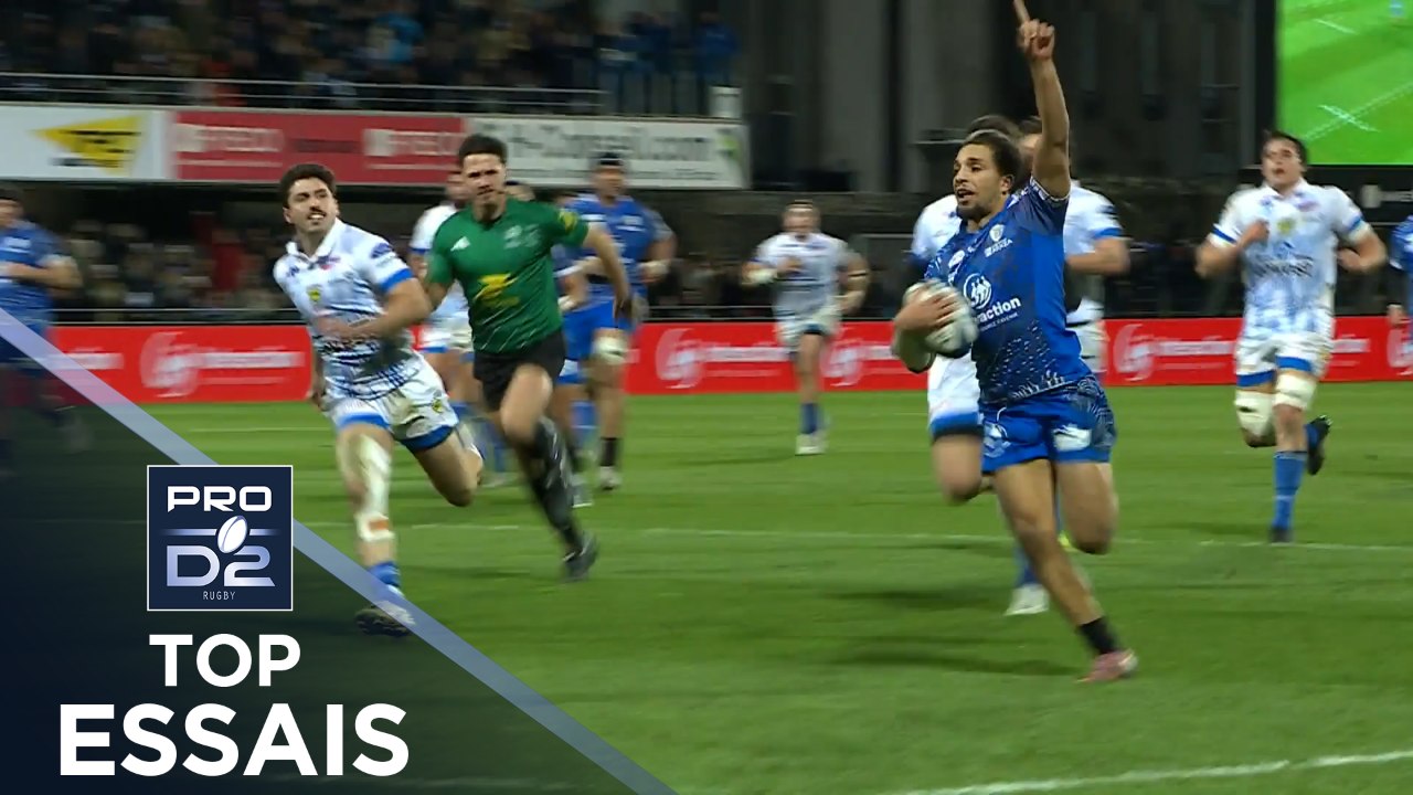 TOP Essais de la J16 – PRO D2 – Saison 2025-2026