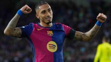 Raphinha es el mejor jugador del Barcelona