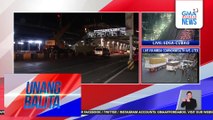 EDSA Kamuning Southbound, pansamantalang isinara kaninang 1 AM-4 AM dahil sa pagtatayo ng bagong Kamuning Footbridge; isasara sa parehong oras sa Jan. 15  | Unang Balita