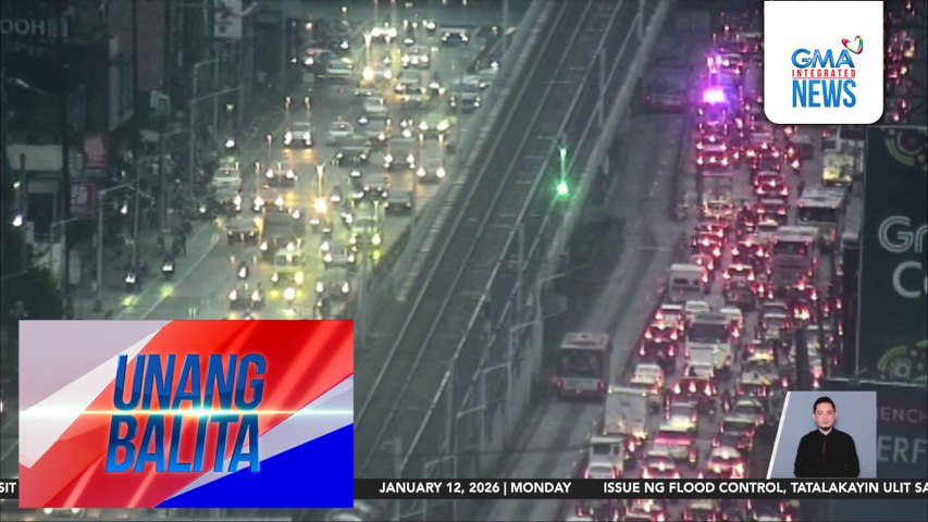 Lagay ng trapiko ngayong January 12, 2026 | Unang Balita