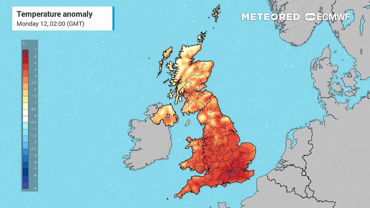 Milder temperatures to start the week as a change in the wind directions brings drastically different weather