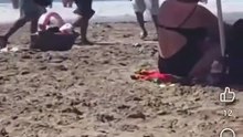 Batalla campal en una reconocida playa: churreros y vendedores de licuados se agarraron a trompadas