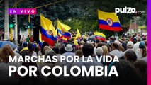 Marcha por la vida HOY en Bogotá | Apoyo a Miguel Uribe tras atentado | 8 de junio en vivo