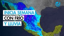 Segunda tormenta invernal y frente frío 27 marcarán el inicio de semana con lluvias y frío extremo