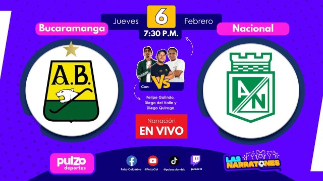 🔴 EN VIVO: PENALES Bucaramanga vs Nacional - PARTIDO VUELTA SUPERLIGA | Pulzo Deportes
