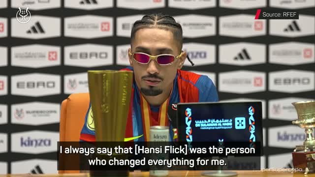 Flick 'changed everything' for Raphinha at Barcelona