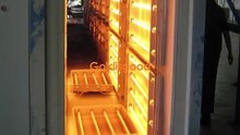 Hot selling halogen with coating infrared heat lamp 850mm 300v 1500w for oven