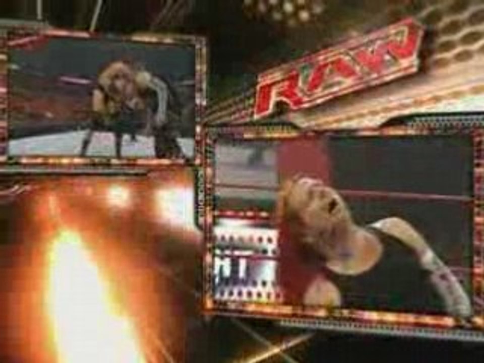 WWE Raw 5/26/08 John Cena & Jeff Hardy vs Umaga & JBL