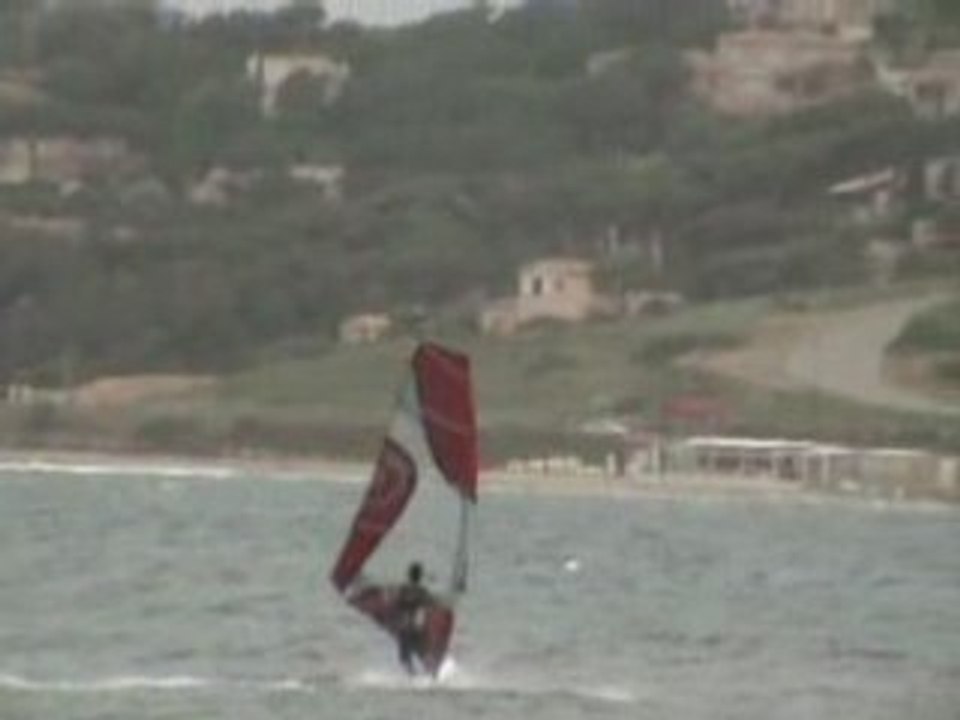 Windsurf session aux Issambres