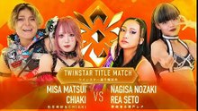 MARIGOLD First Dream 2026 Marigold Twin Star Championship Darkness Revolution (CHIAKI & Misa Matsui)  vs. Darkness Revolution (Nagisa Nozaki & Rea Seto)