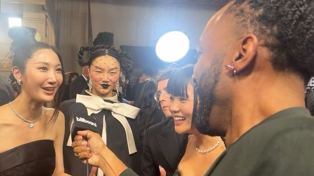 HUNTR/X: Audrey Nuna, Ejae & Rei Ami On Possible Oscar Nominations & Golden Continued Chart Success | Golden Globes 2026