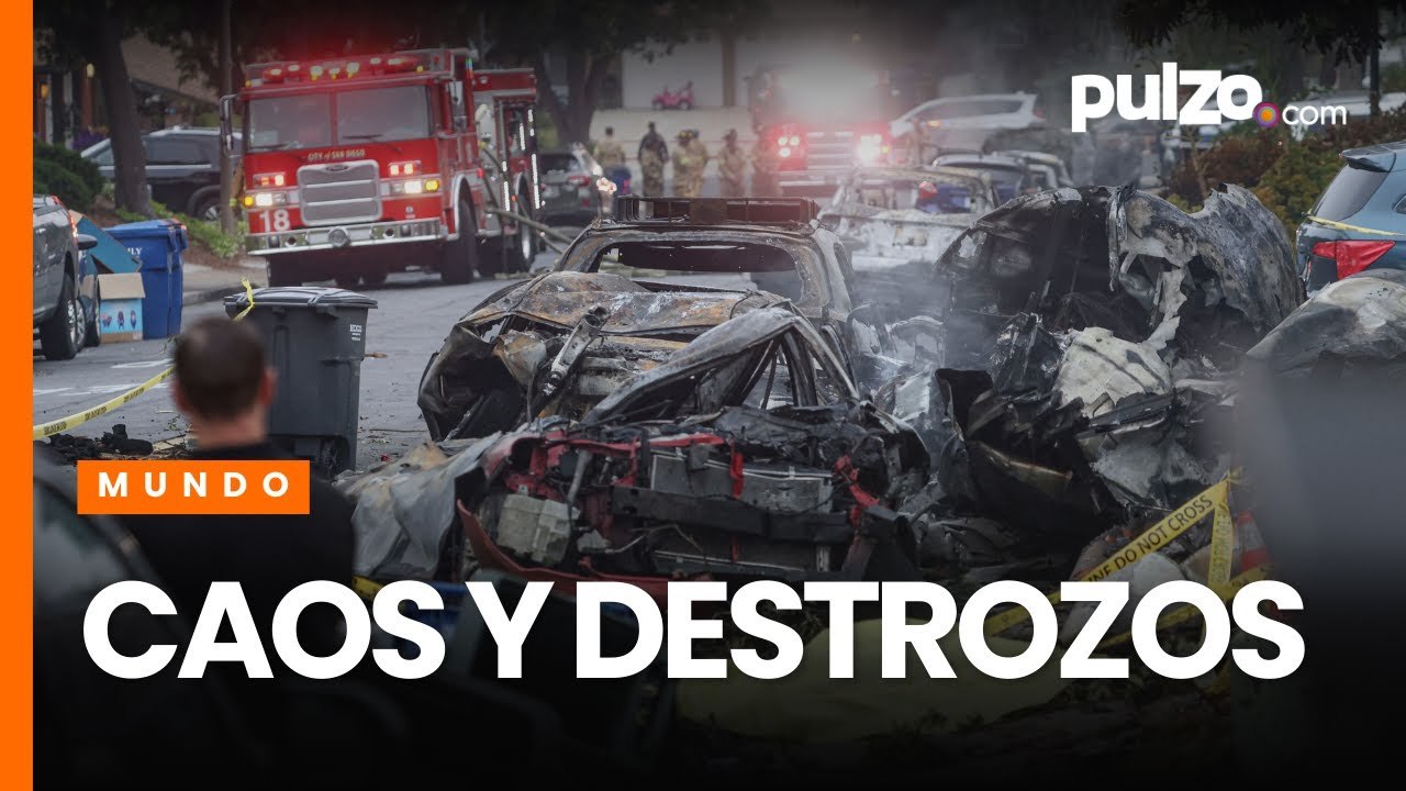 Accidente de avioneta en California deja 2 muertos, casas destruidas y vehículos incendiados | Pulzo