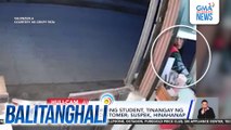 Cellphone ng working student, tinangay ng nagpanggap na customer; suspek, hinahanap | Balitanghali