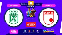 🔴EN VIVO: Atlético Nacional vs Independiente Santa Fe | HOY 4:05 PM Cuadrangulares Liga BetPlay 2025