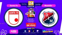 🔴 Santa Fe vs. Independiente Medellín, transmisión final ida Liga BetPlay 2025 I EN VIVO