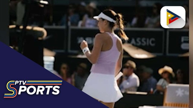 Alex Eala, bigong makapasok sa finals ng ASB Classic