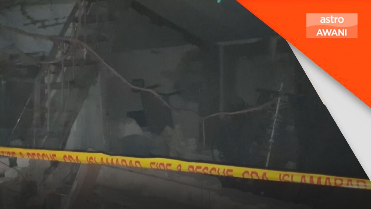 Letupan silinder gas musnahkan rumah di Islamabad, 8 maut termasuk pasangan pengantin